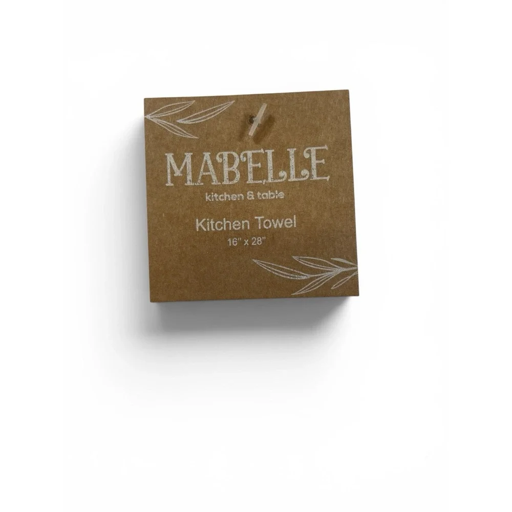 Mabelle Cotton Kitchen Towel 16x28 White